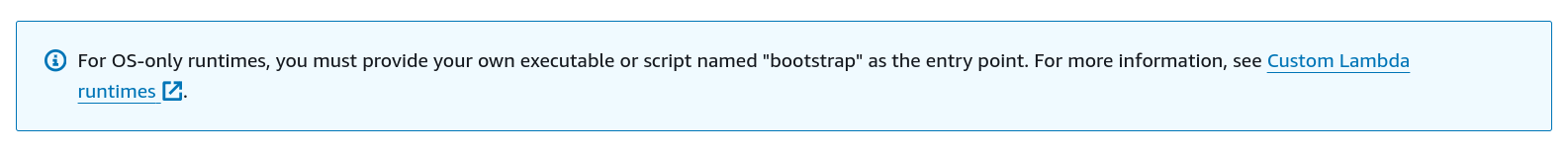 Telling Us to Upload Bootstrap